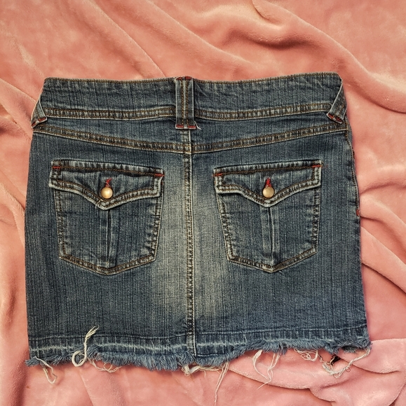 4 for $20 - Jean Mini Skirt - Picture 2 of 3